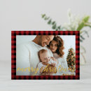 Search for red and black plaid christmas cards Simple
