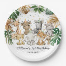 Search for african animal plates Baby shower