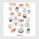 Search for asian food stickers Sushi