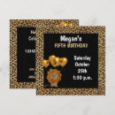 Search for cheetah birthday invitations Jungle animals
