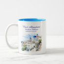 Search for mediterranean island mugs Watercolor