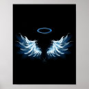 Search for angel halo posters Blue