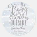 Search for baby cold outside stickers Silver