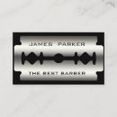 Search for razor blade business cards Modern