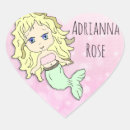 Search for blonde mermaid stickers Girl