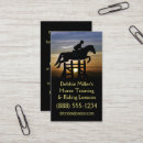 Search for horse business cards Horseback riding
