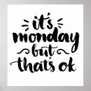 Search for monday posters Inspiration