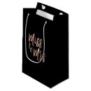 Search for mr and mrs gift bags Pink