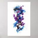 Search for blue dragon posters Purple