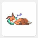 Search for sleeping fox stickers Kids