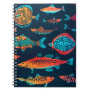 Search for fish notebooks Seamless