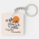 Search for island paradise key rings Tropical
