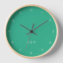 Search for aquamarine clocks Stylish