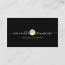 Search for black magic business cards Gold