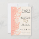 Search for peach save the dates Whimsical
