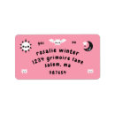 Search for witch return address labels Cute