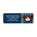 Search for patriotic return address labels Cute