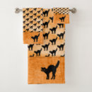 Search for halloween black and orange bath towels Bathroom