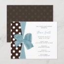 Search for brown baby boy shower invitations Chic
