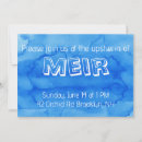 Search for upsherin invitations Blue