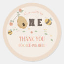 Search for bee first birthday stickers Bees