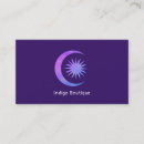 Search for purple moon business cards Celestial