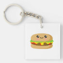 Search for burgers square key rings Food
