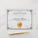 Search for certificates of excellence Performance years of service