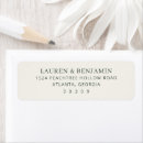 Search for off white return address labels Minimalist