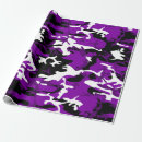Search for purple camo wrapping paper Camouflage