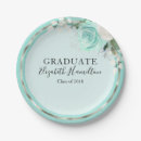 Search for floral graduation plates High school