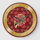 Search for silver gold clocks Red