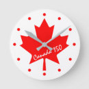 Search for in canada clocks Red