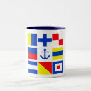 Search for nautical flag mugs Sea