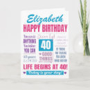 Search for forty and fabulous 40th birthday cards 40 years
