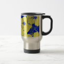 Search for blue floral travel mugs Flower pattern