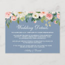 Search for vintage postcards wedding stationery Dusty blue
