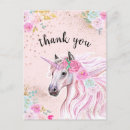 Search for glitter thank you cards Unicorn