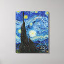 Search for starry night canvas prints Vintage