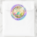 Search for egg hunt party stickers Watercolor