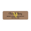 Search for kraft wedding return address labels Rsvp