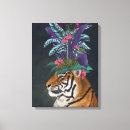 Search for jungle animal canvas prints Flowers