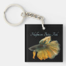 Search for gray yellow square key rings Black