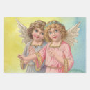 Search for victorian angel wrapping paper Cherub