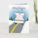 Search for mail carrier christmas cards Snow