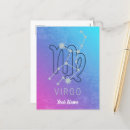 Search for astrological sign postcards Virgo
