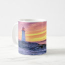 Search for lighthouses of north america mugs Beach