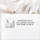Search for liberty return address labels New york
