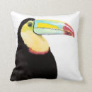 Search for tropical birds cushions Toucan