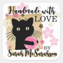 Search for knitters stickers Handmade with love